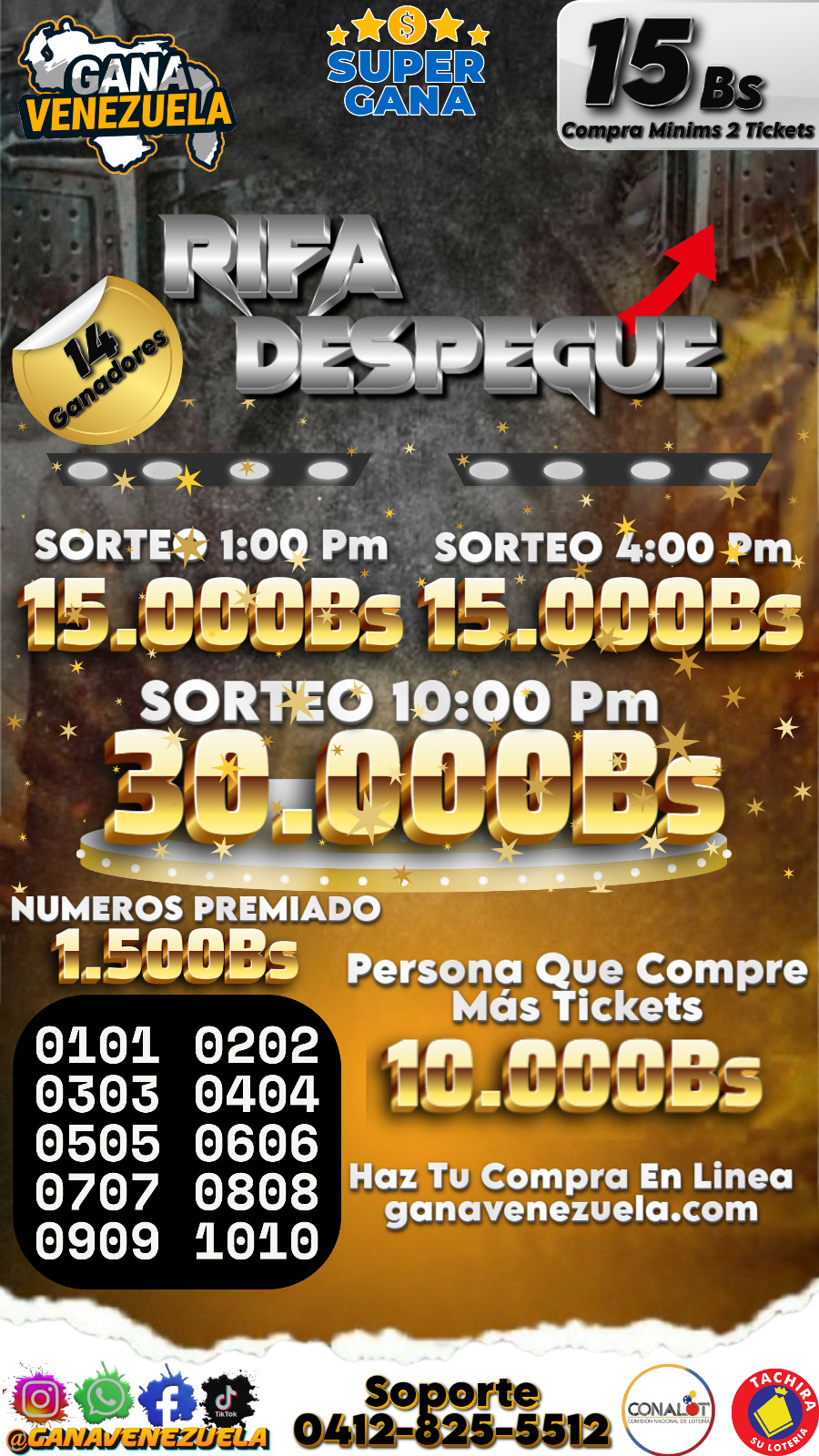 Imagen del sorteo